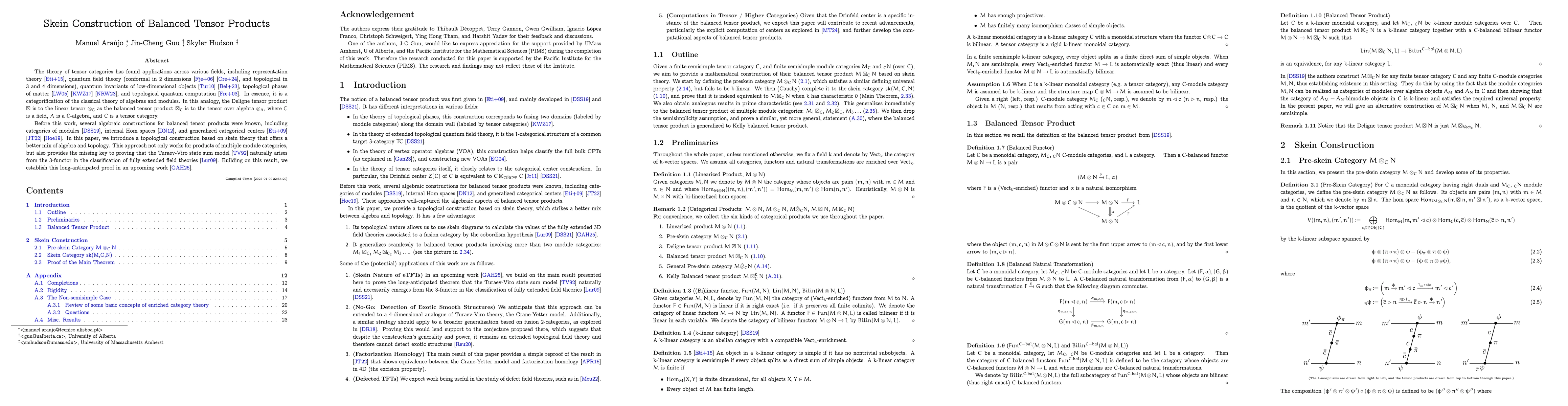Thumbnail for Skein Construction of Balanced Tensor Products