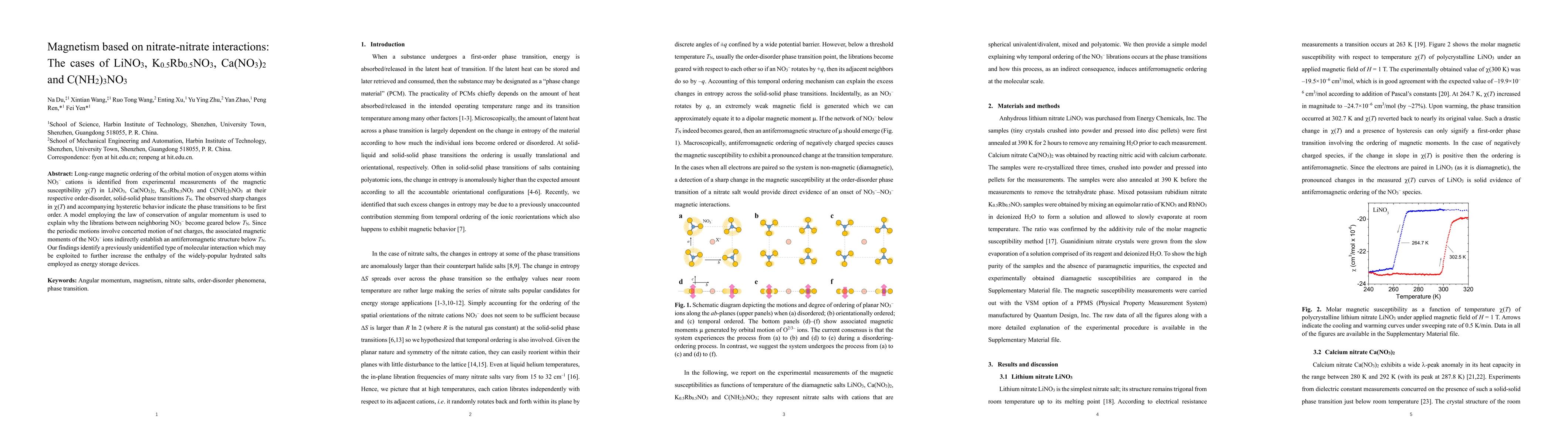 Thumbnail for Magnetism based on nitrate-nitrate interactions: The cases of LiNO$_3$,
  K$_{0.5}$Rb$_{0.5}$NO$_3$, Ca(NO$_3$)$_2$ and C(NH$_2$)$_3$NO$_3$