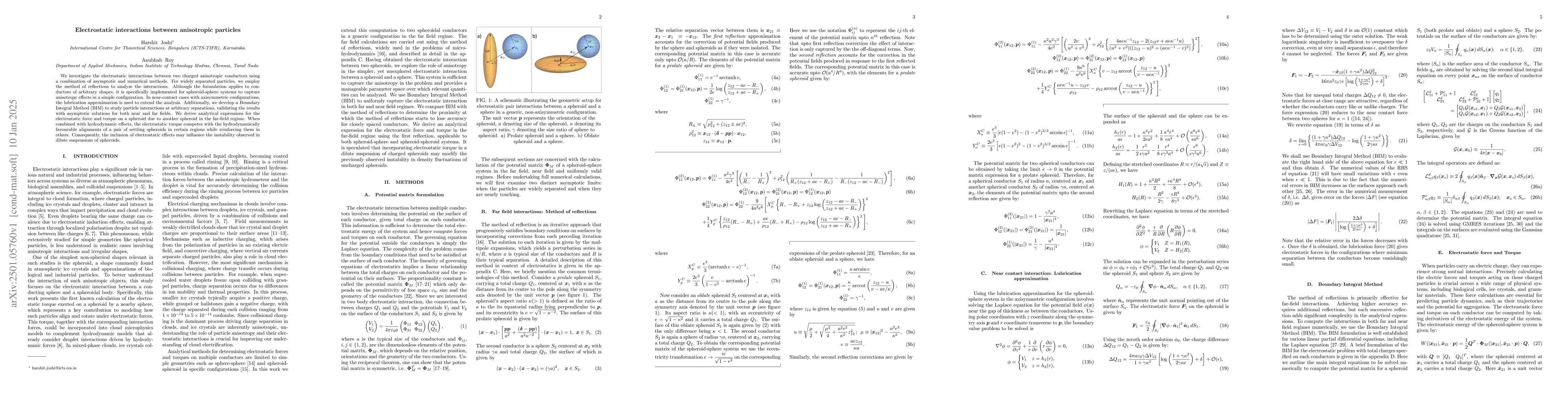Thumbnail for Electrostatic interactions between anisotropic particles