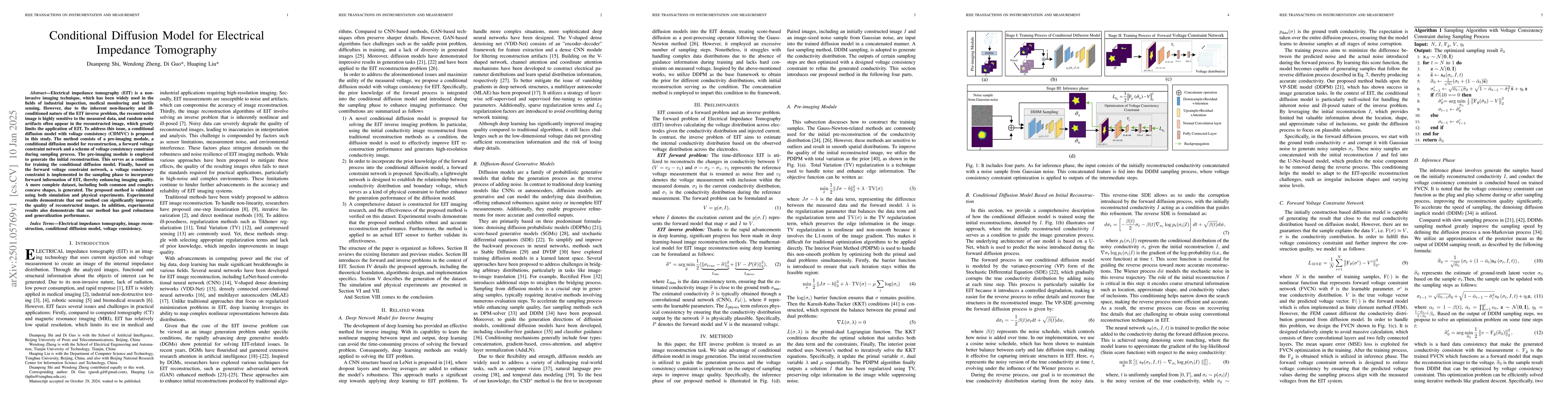 Thumbnail for Conditional Diffusion Model for Electrical Impedance Tomography