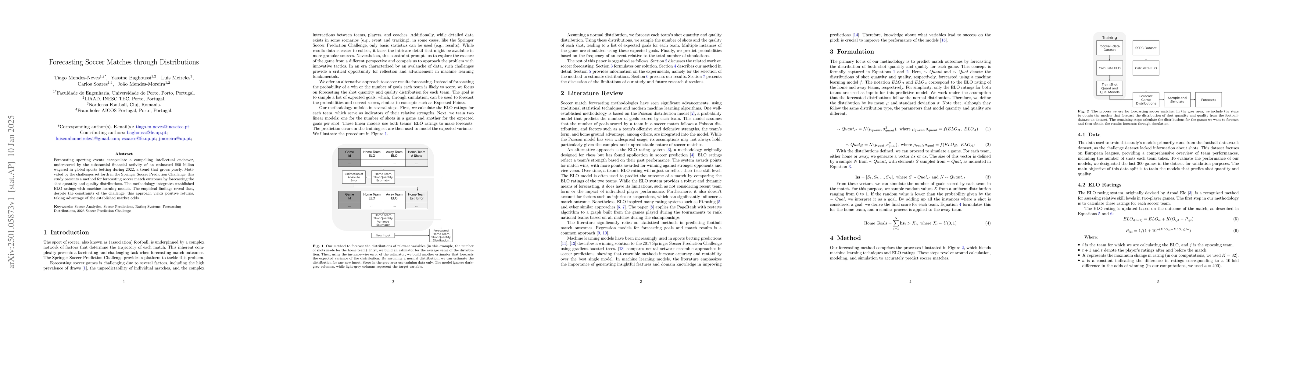 Thumbnail for Forecasting Soccer Matches through Distributions