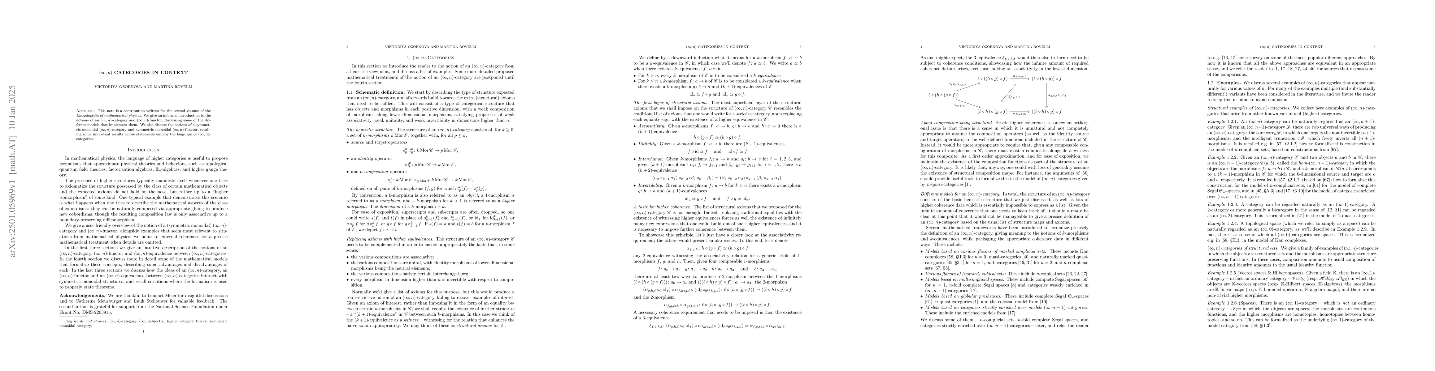 Thumbnail for $(\infty,n)$-categories in context