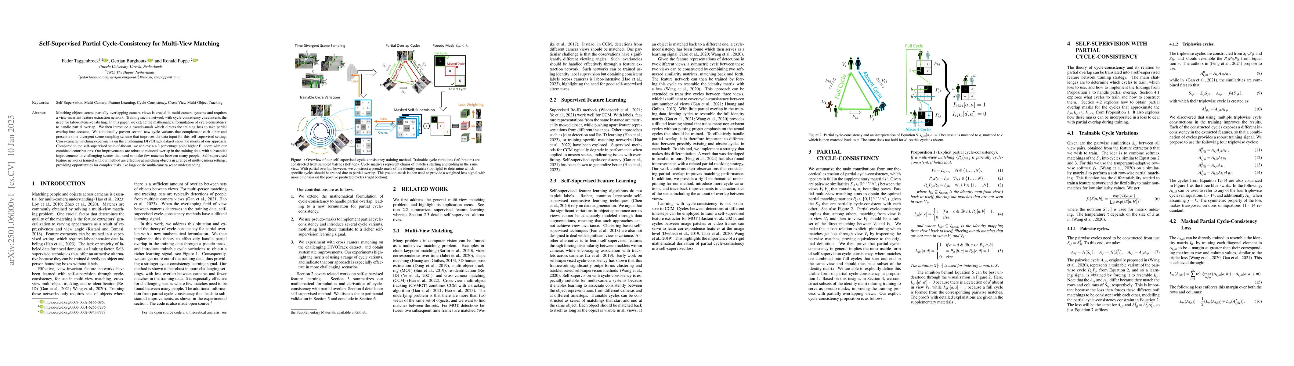 Thumbnail for Self-Supervised Partial Cycle-Consistency for Multi-View Matching