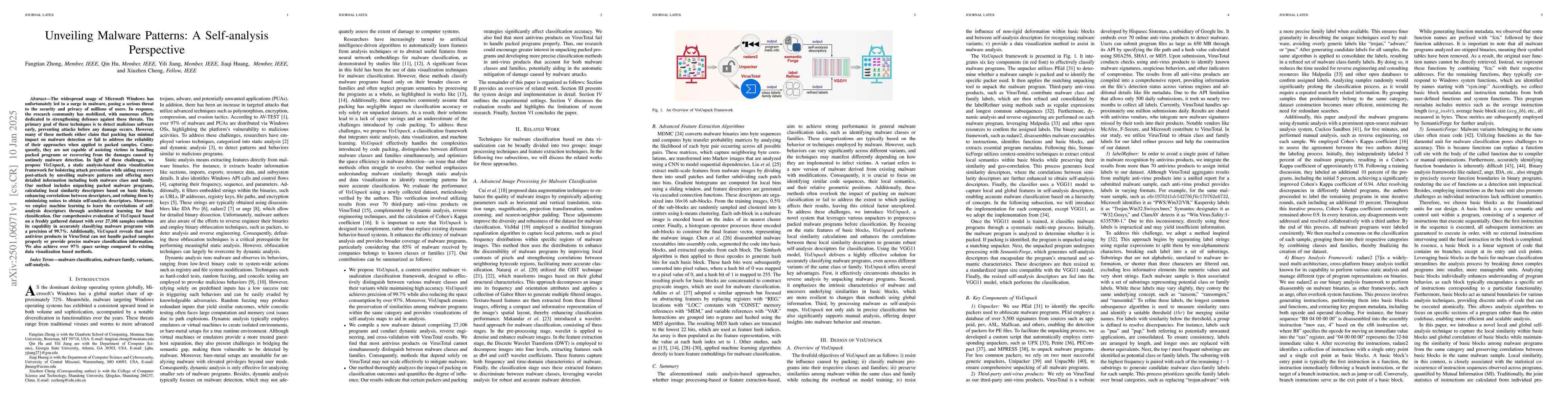 Thumbnail for Unveiling Malware Patterns: A Self-analysis Perspective