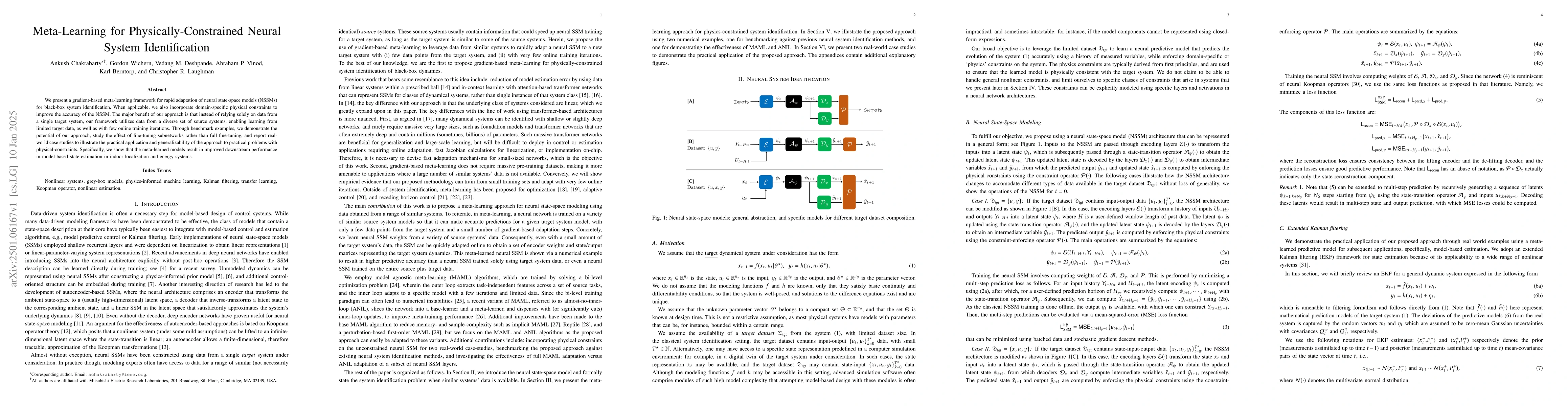 Thumbnail for Meta-Learning for Physically-Constrained Neural System Identification