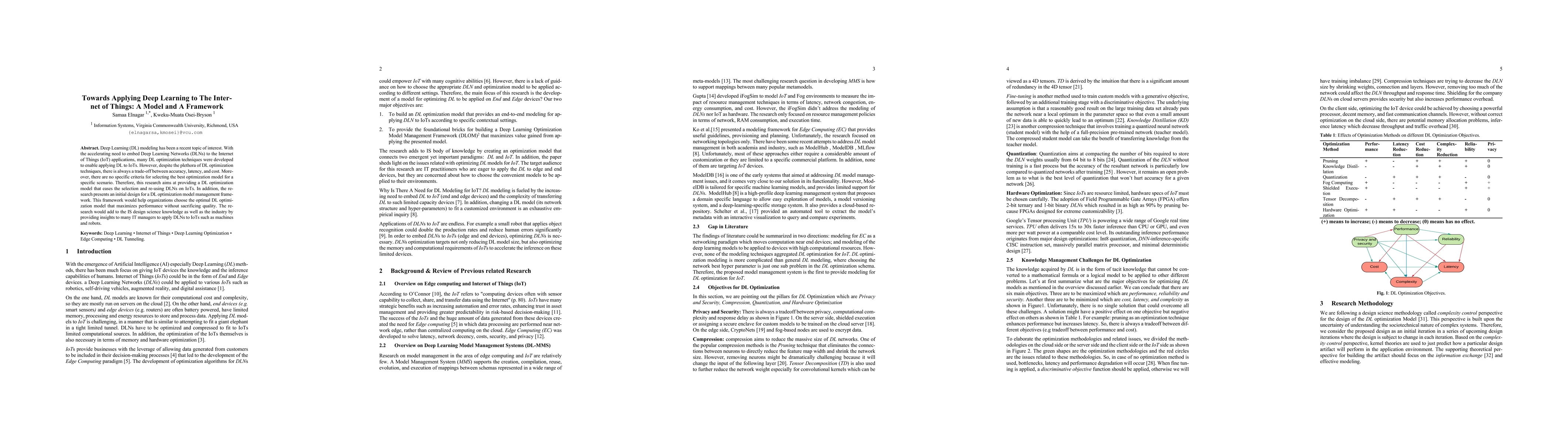 Thumbnail for Towards Applying Deep Learning to The Internet of Things: A Model and A
  Framework