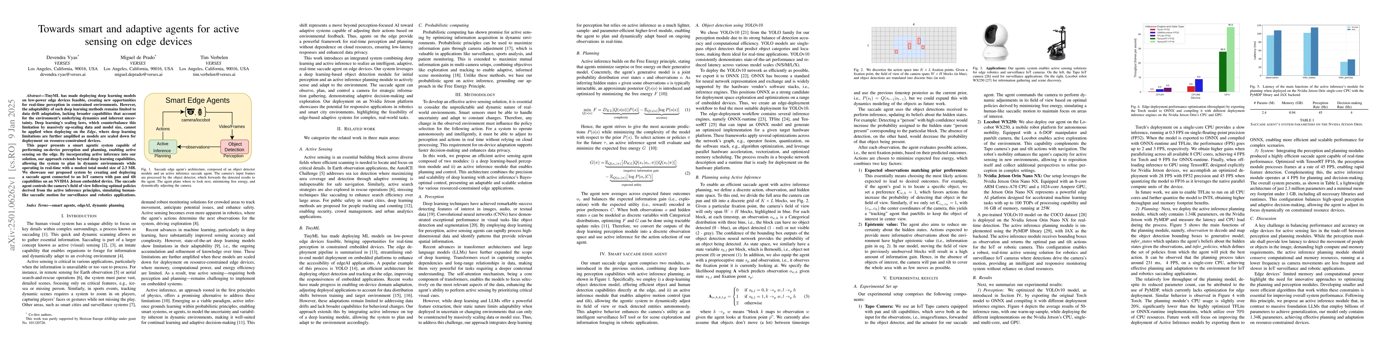 Thumbnail for Towards smart and adaptive agents for active sensing on edge devices