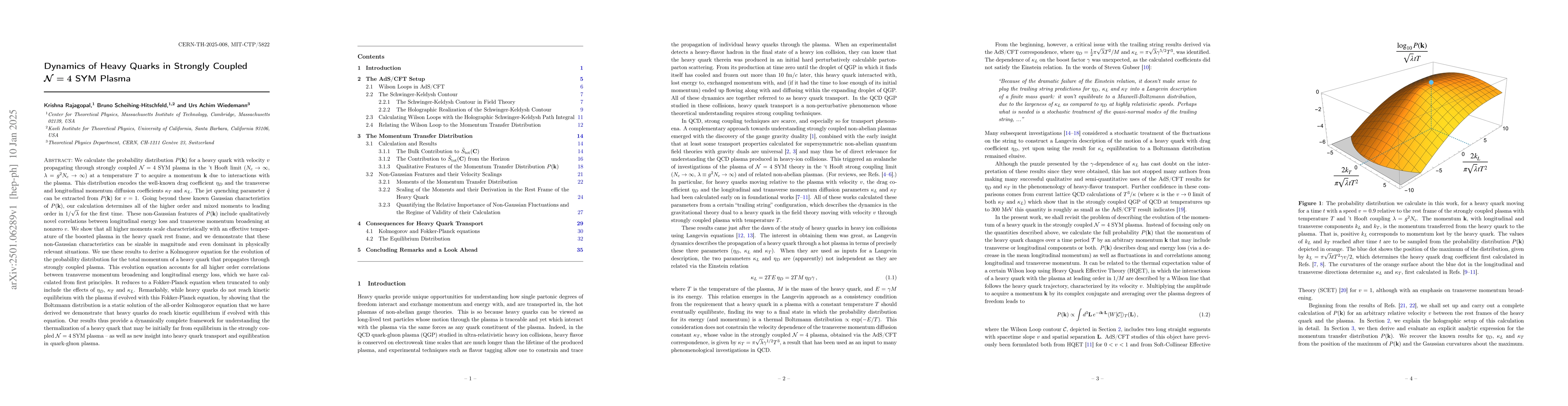 Thumbnail for Dynamics of Heavy Quarks in Strongly Coupled $\mathcal{N}=4$ SYM Plasma