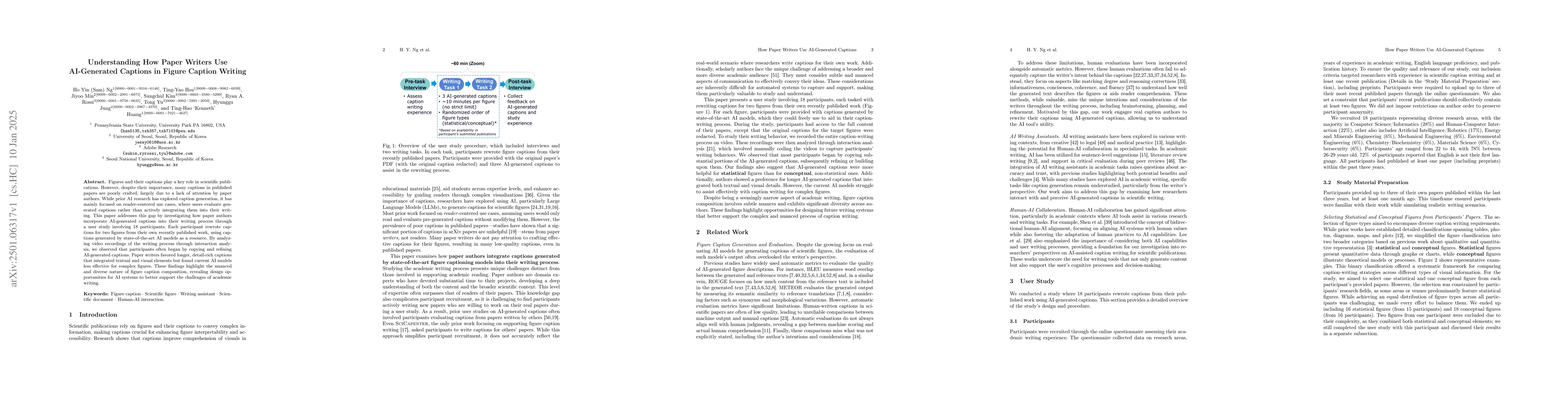 Thumbnail for Understanding How Paper Writers Use AI-Generated Captions in Figure
  Caption Writing