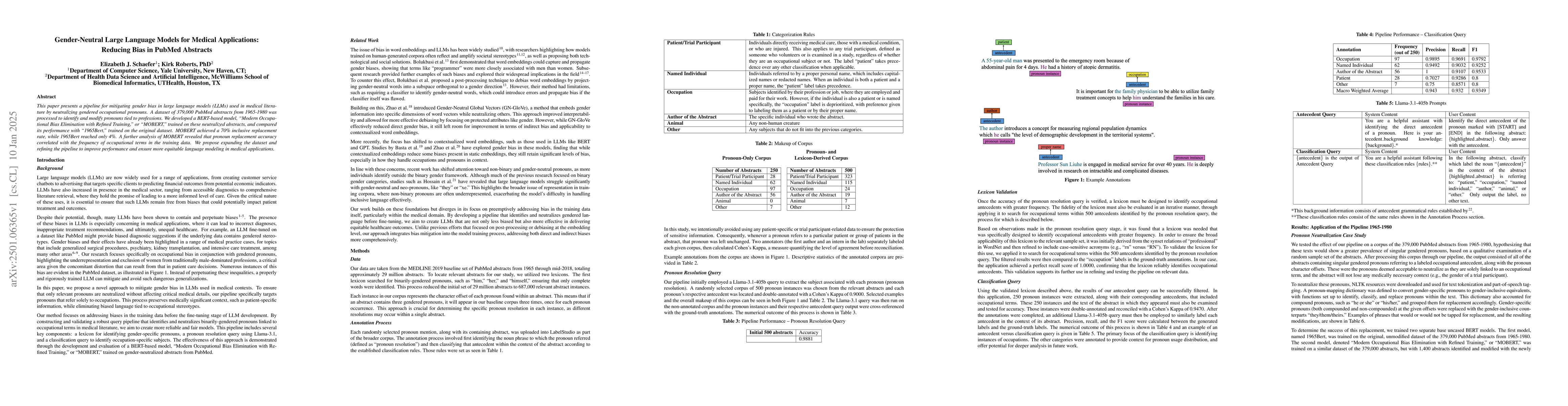 Thumbnail for Gender-Neutral Large Language Models for Medical Applications: Reducing
  Bias in PubMed Abstracts