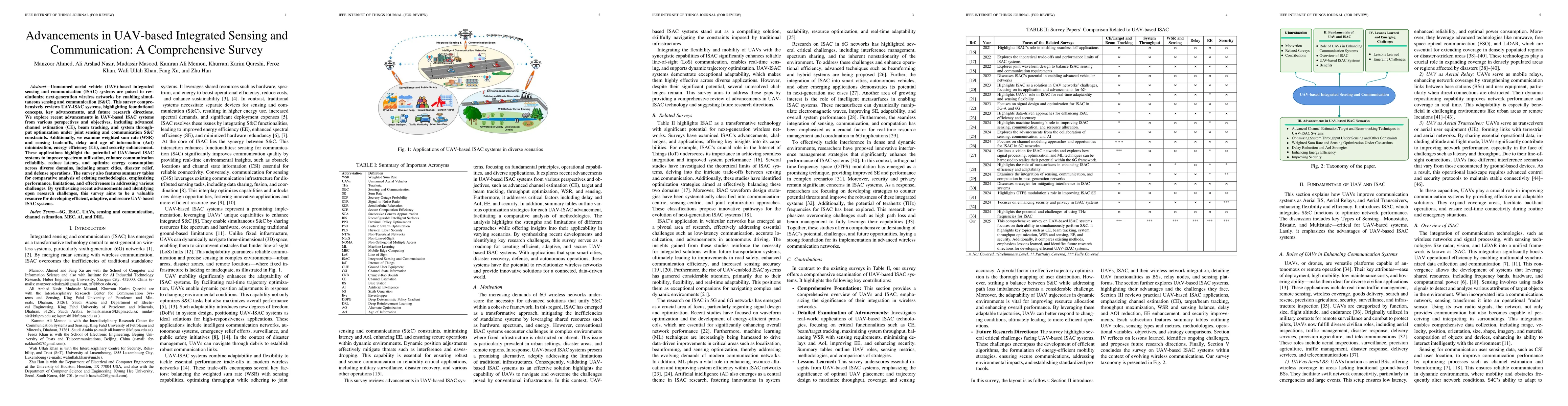 Thumbnail for Advancements in UAV-based Integrated Sensing and Communication: A
  Comprehensive Survey
