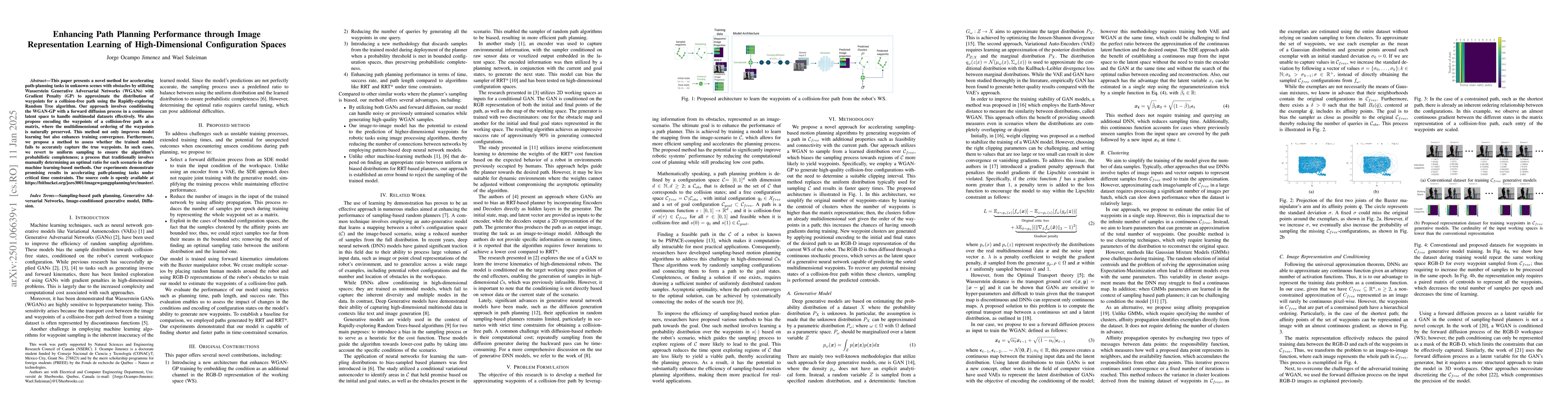 Thumbnail for Enhancing Path Planning Performance through Image Representation
  Learning of High-Dimensional Configuration Spaces