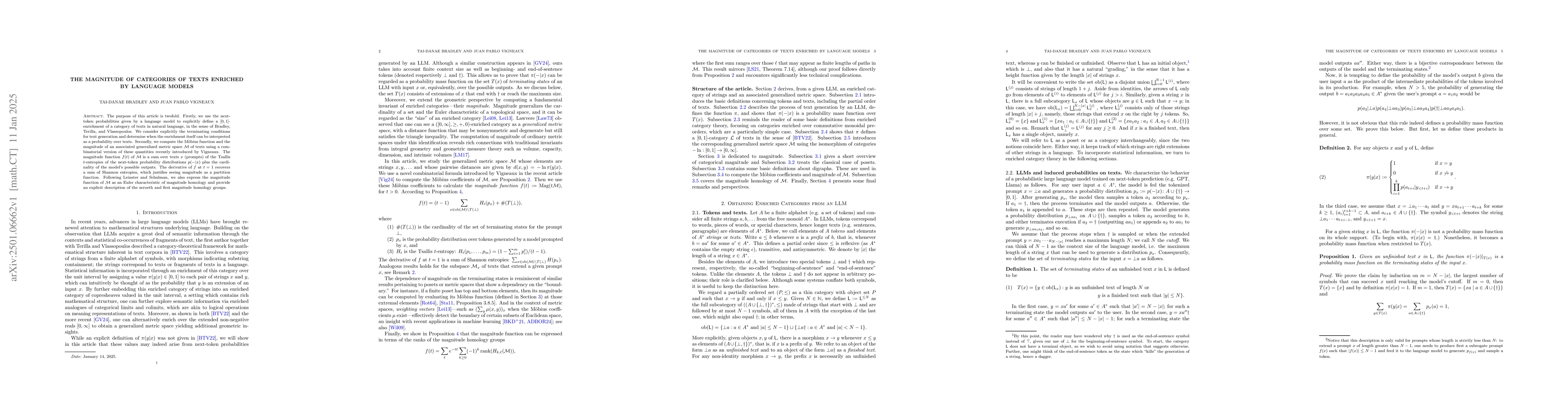 Thumbnail for The Magnitude of Categories of Texts Enriched by Language Models
