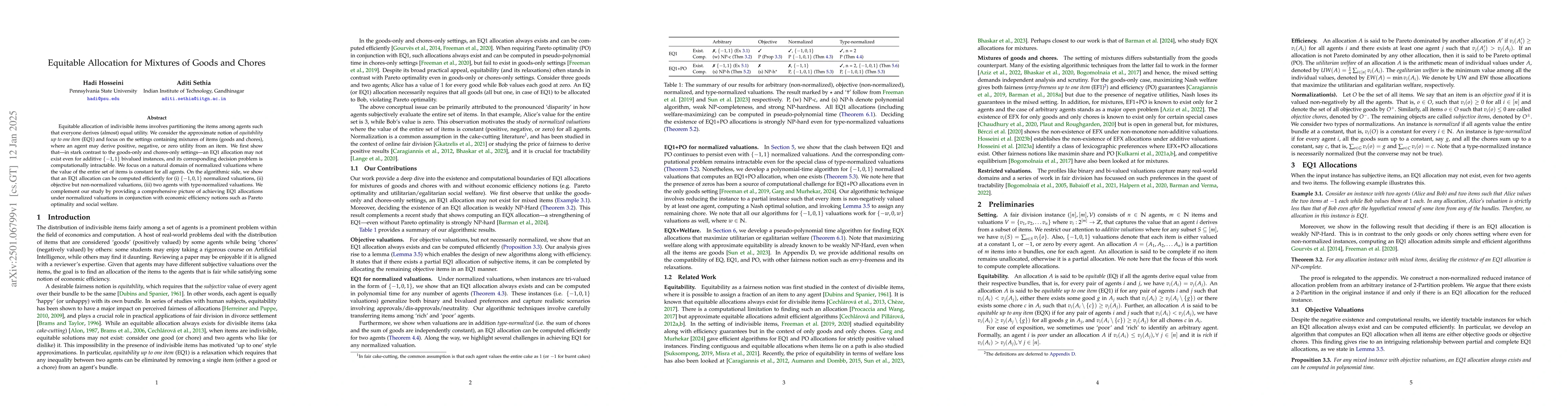Thumbnail for Equitable Allocations of Mixtures of Goods and Chores