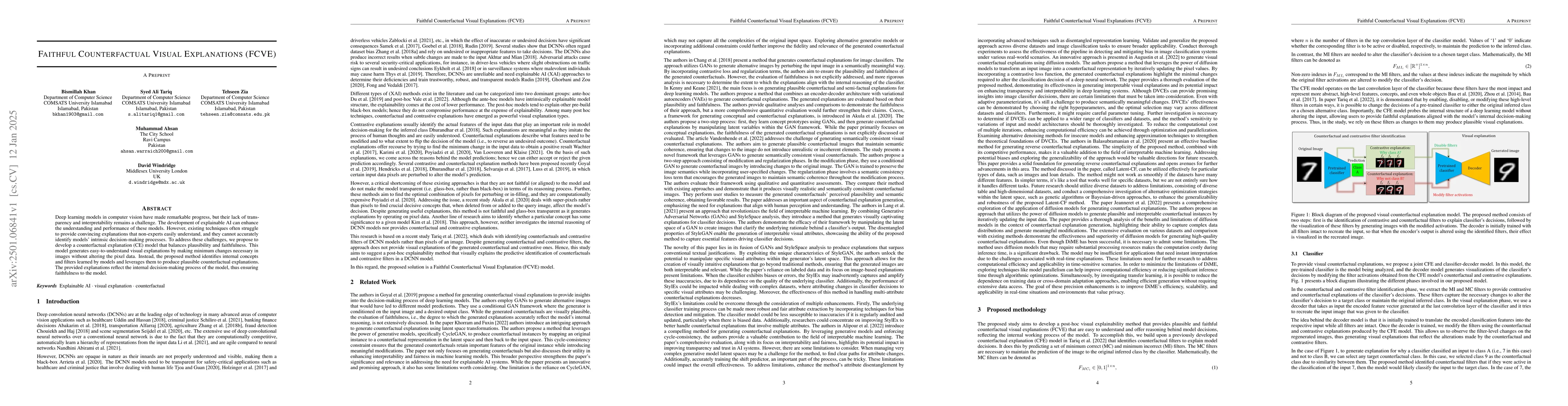 Thumbnail for Faithful Counterfactual Visual Explanations (FCVE)