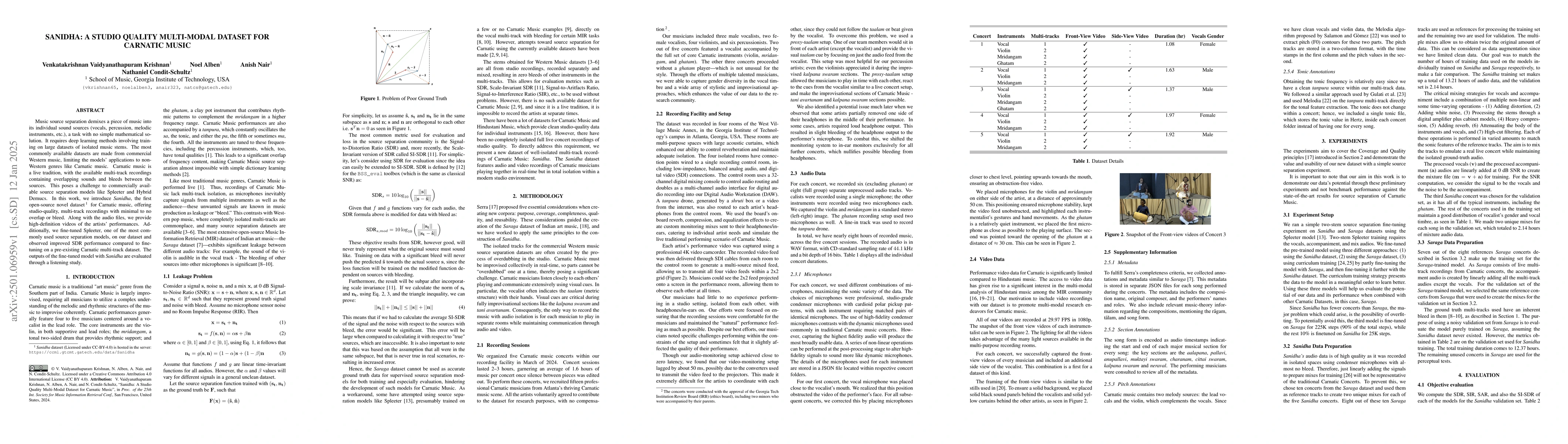 Thumbnail for Sanidha: A Studio Quality Multi-Modal Dataset for Carnatic Music
