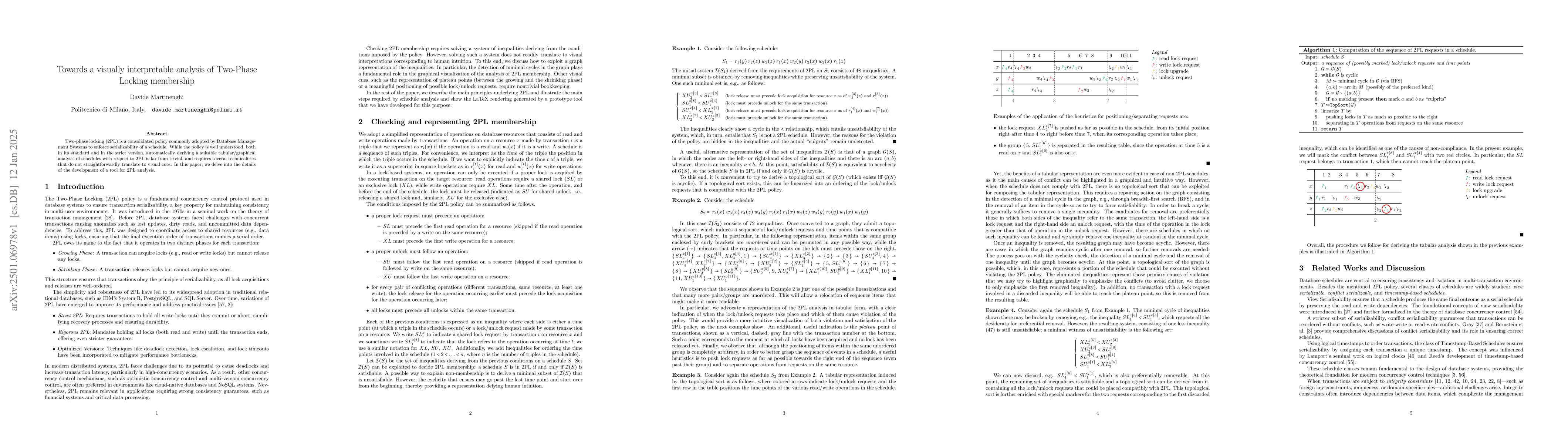 Thumbnail for Towards a visually interpretable analysis of Two-Phase Locking
  membership