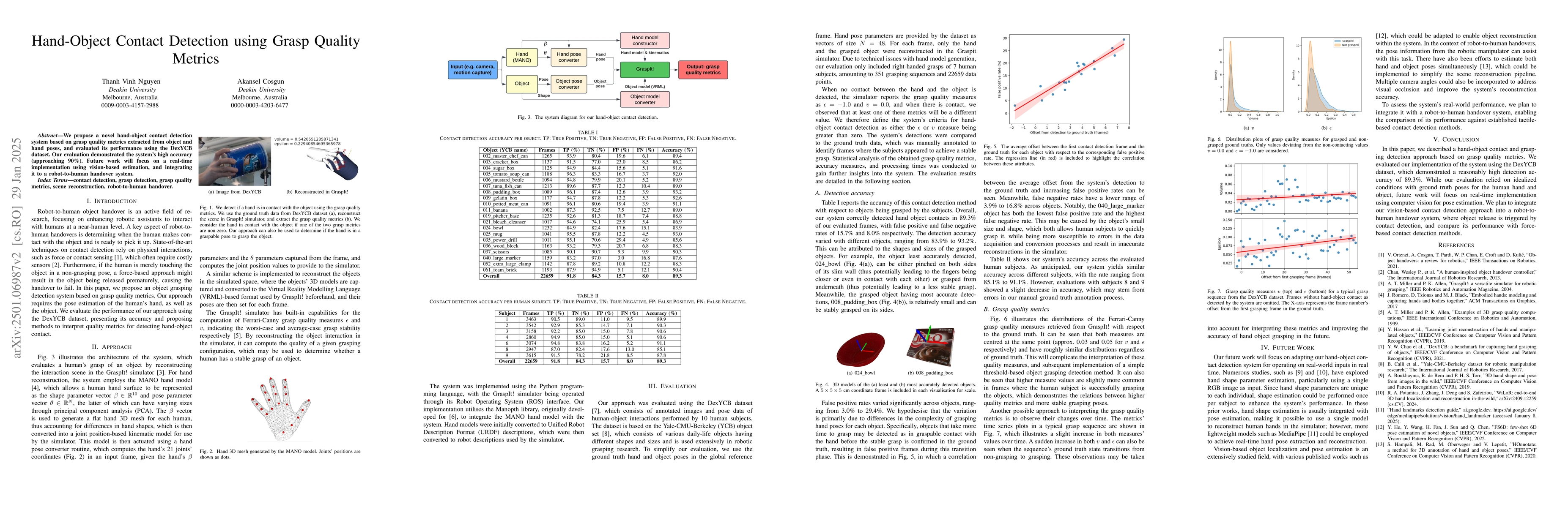 Thumbnail for Hand-Object Contact Detection using Grasp Quality Metrics