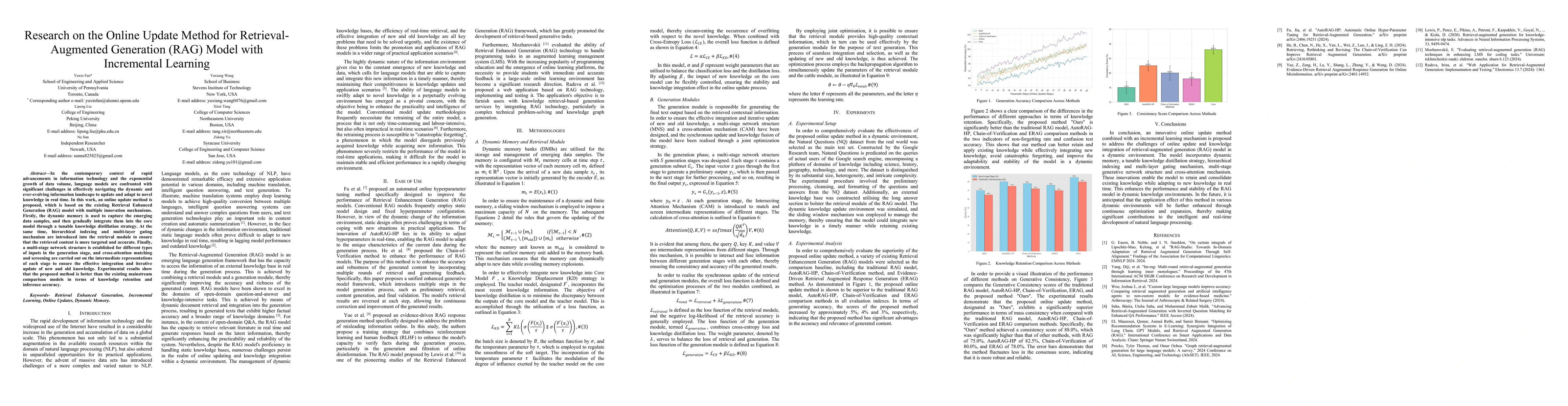 Thumbnail for Research on the Online Update Method for Retrieval-Augmented Generation
  (RAG) Model with Incremental Learning