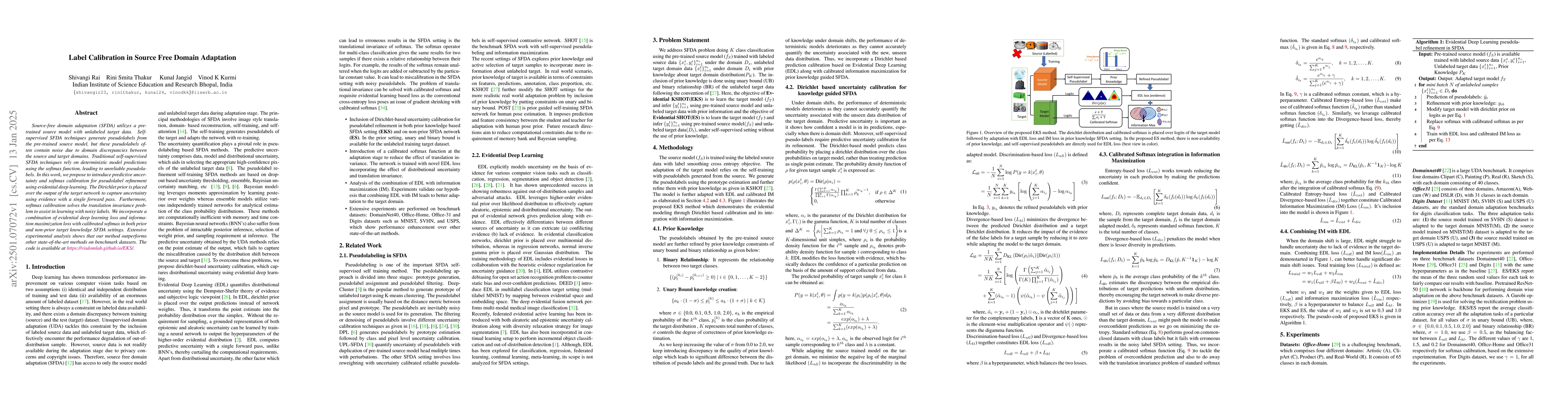 Thumbnail for Label Calibration in Source Free Domain Adaptation