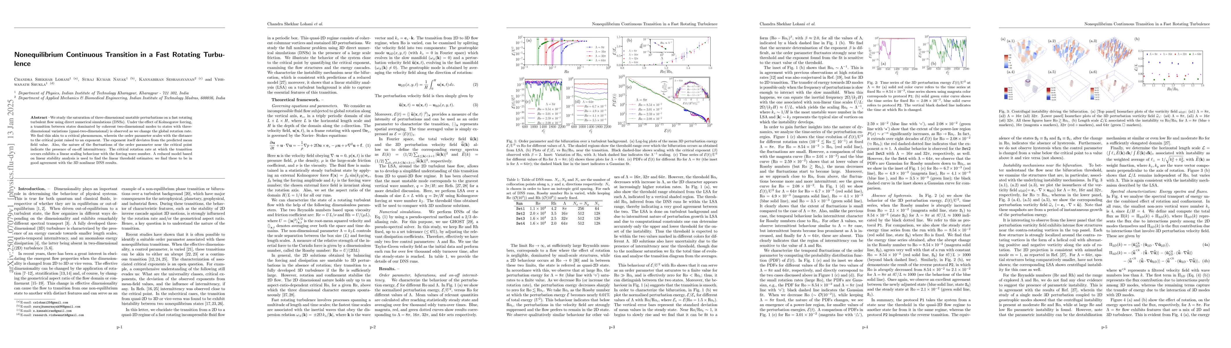 Thumbnail for Nonequilibrium Continuous Transition in a Fast Rotating Turbulence