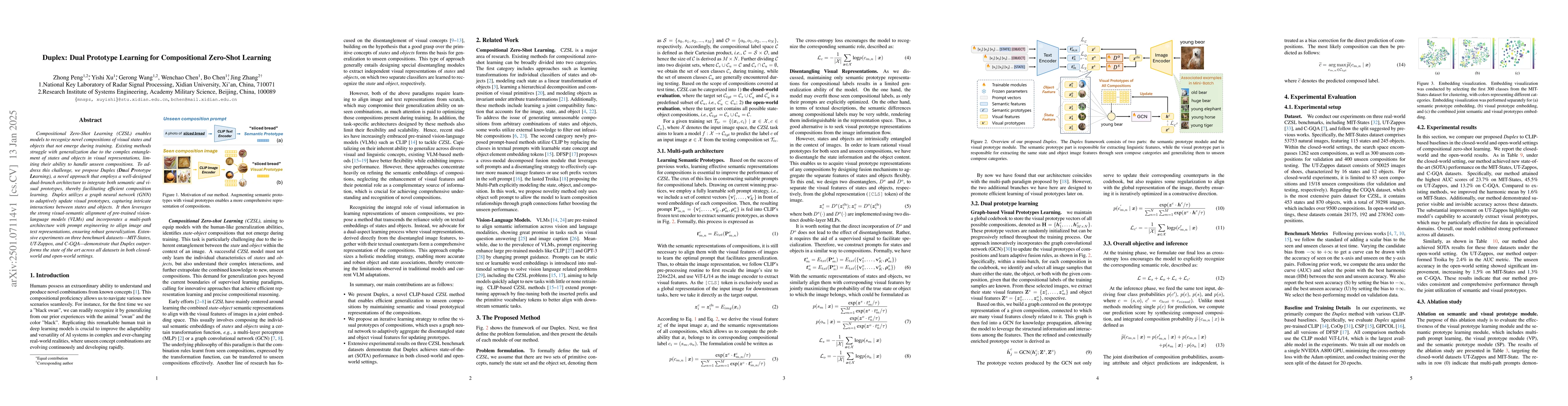Thumbnail for Duplex: Dual Prototype Learning for Compositional Zero-Shot Learning