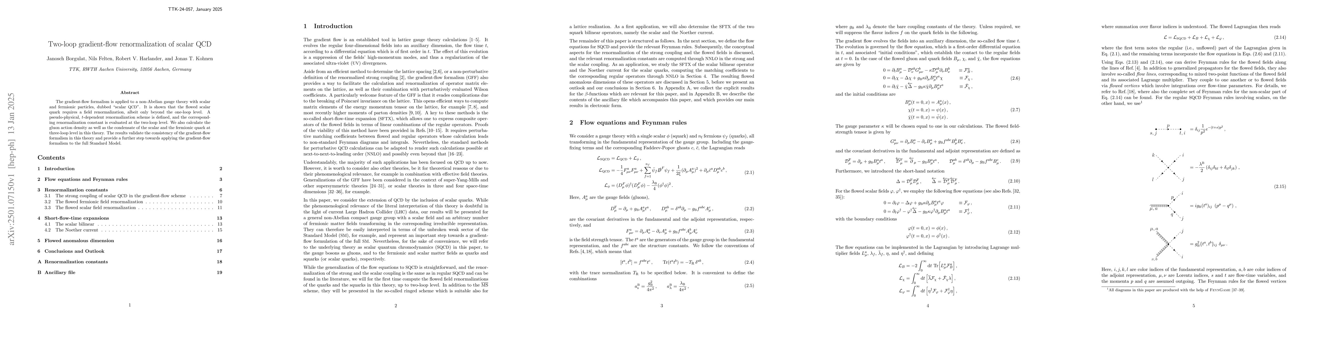 Thumbnail for Two-loop gradient-flow renormalization of scalar QCD