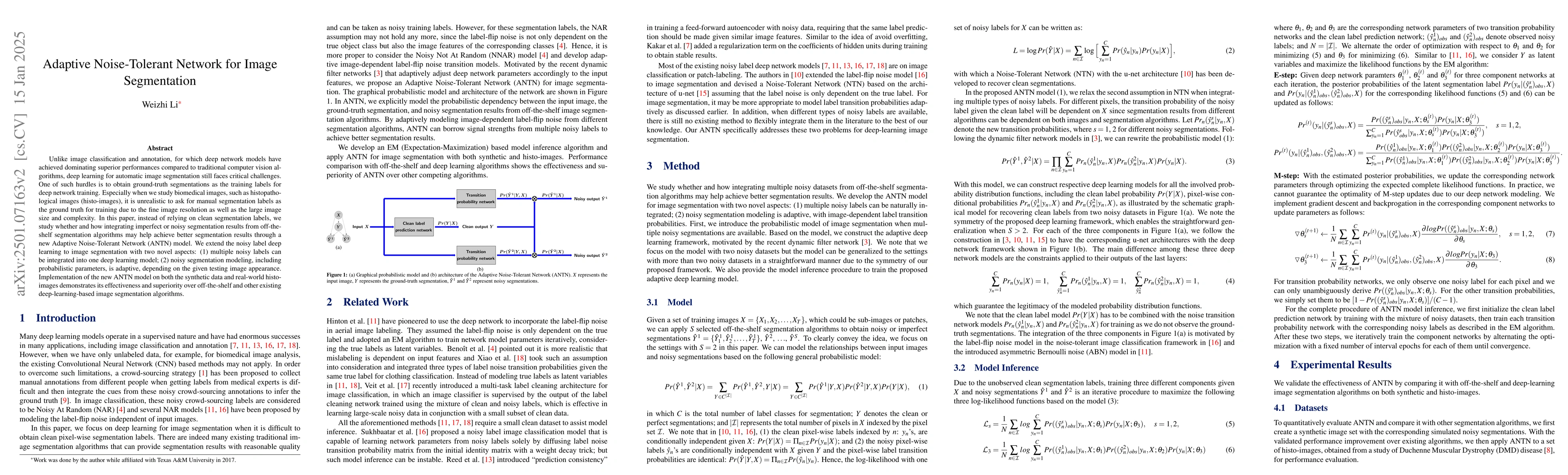 Thumbnail for Adaptive Noise-Tolerant Network for Image Segmentation