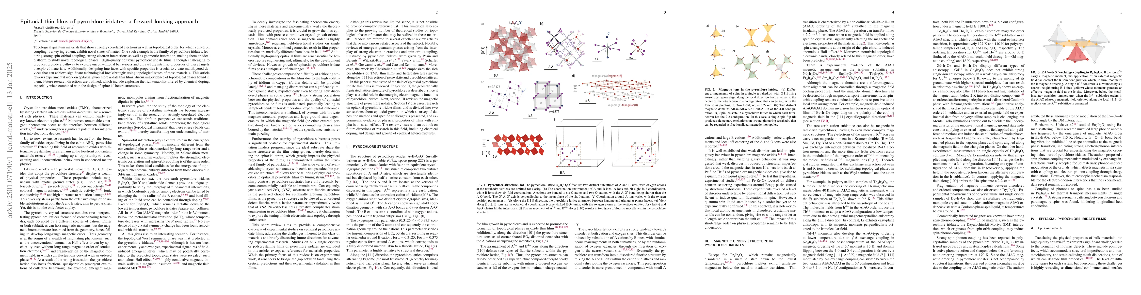 Thumbnail for Epitaxial thin films of pyrochlore iridates: a forward looking approach