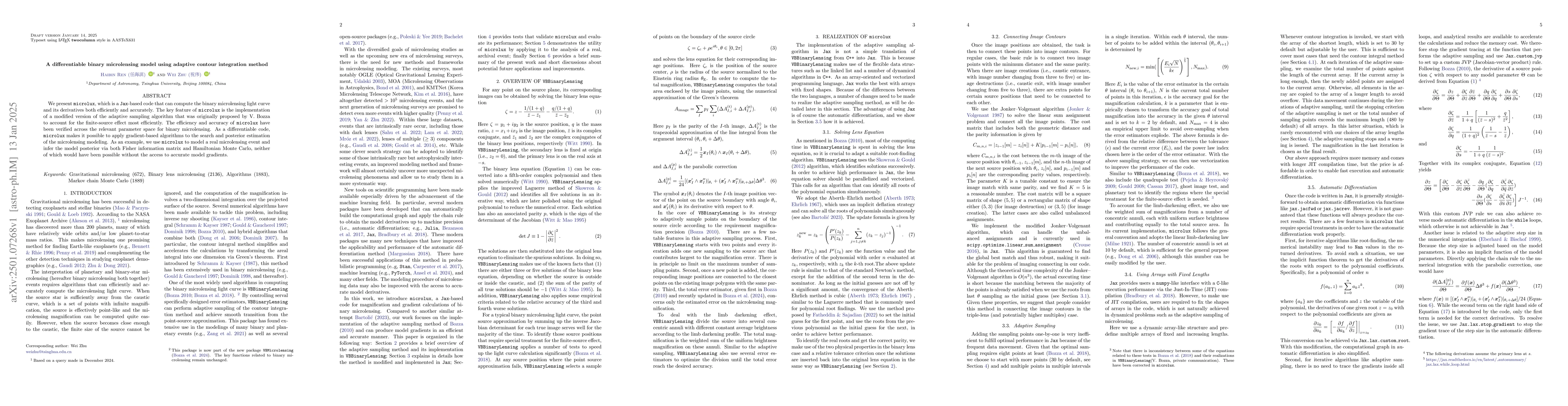 Thumbnail for A differentiable binary microlensing model using adaptive contour
  integration method