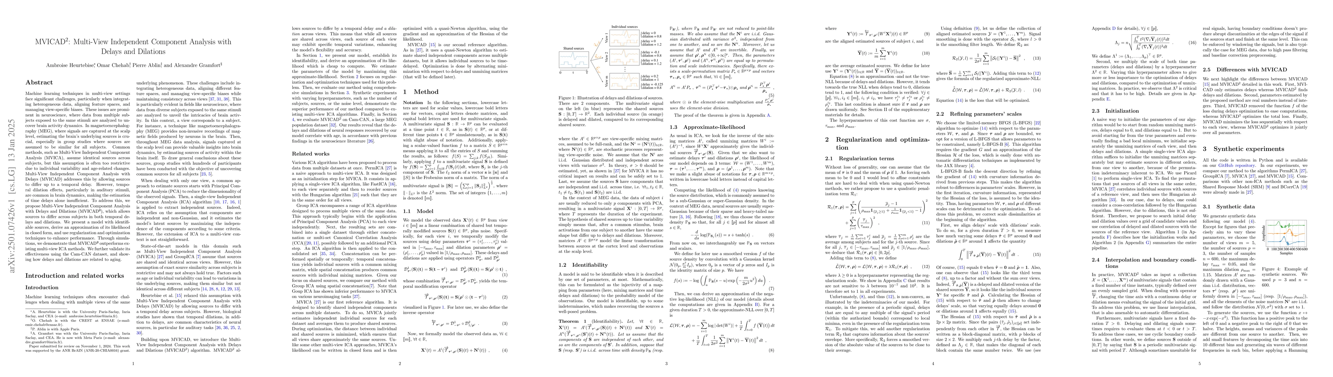 Thumbnail for MVICAD2: Multi-View Independent Component Analysis with Delays and
  Dilations