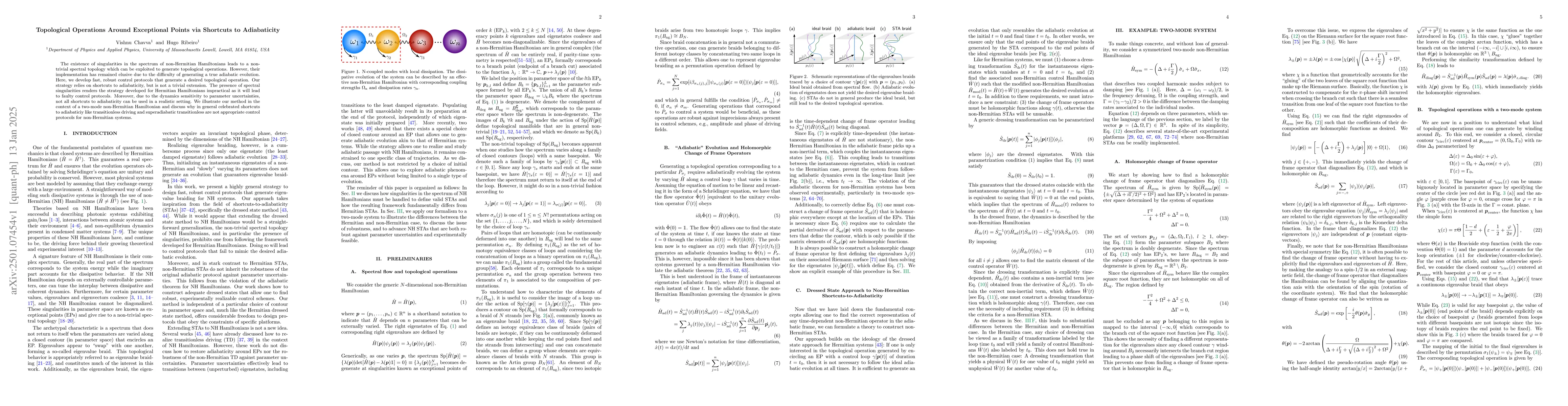 Thumbnail for Topological Operations Around Exceptional Points via Shortcuts to
  Adiabaticity