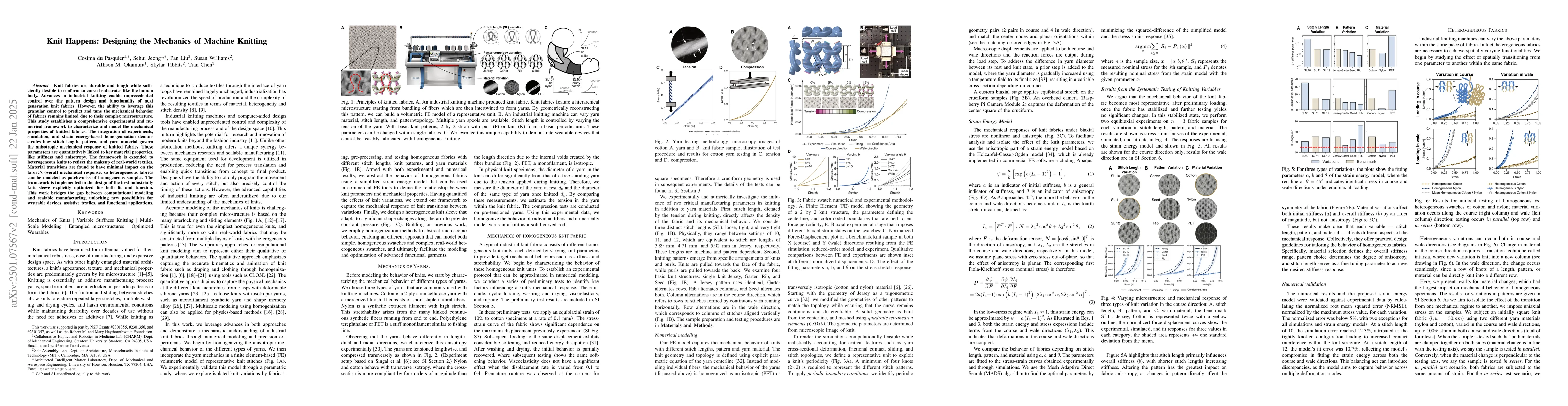 Thumbnail for From Fiber to Fabric: Designing the Mechanics of Machine Knitting