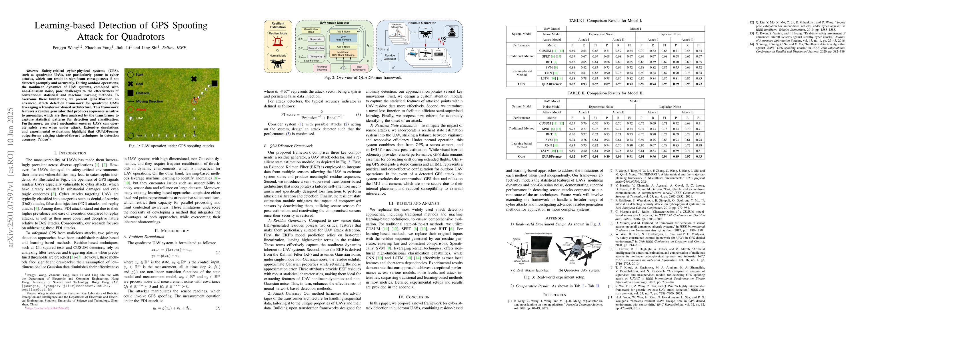 Thumbnail for Learning-based Detection of GPS Spoofing Attack for Quadrotors