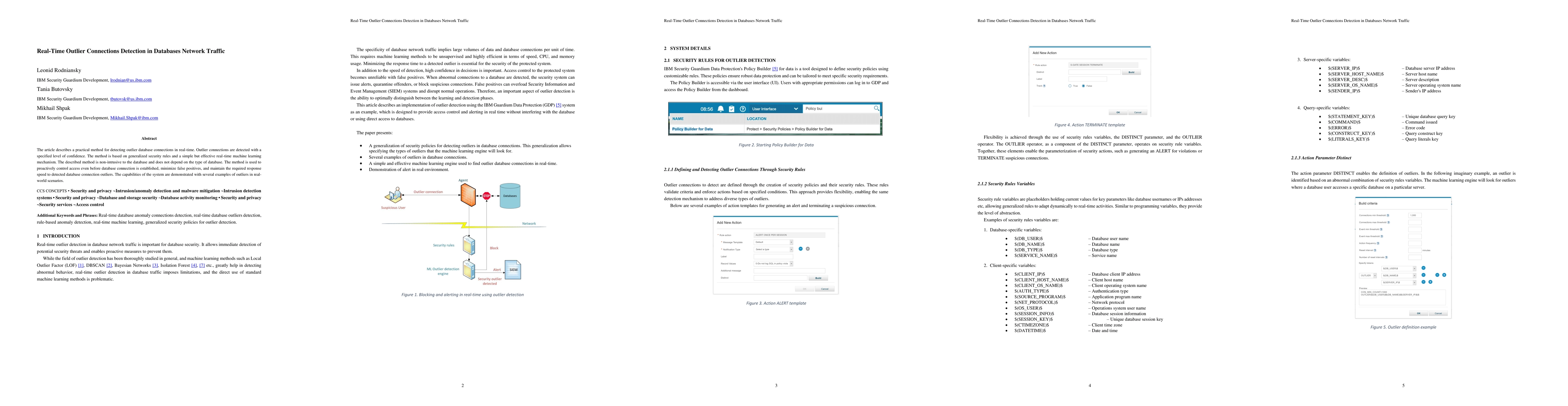 Thumbnail for Real-Time Outlier Connections Detection in Databases Network Traffic