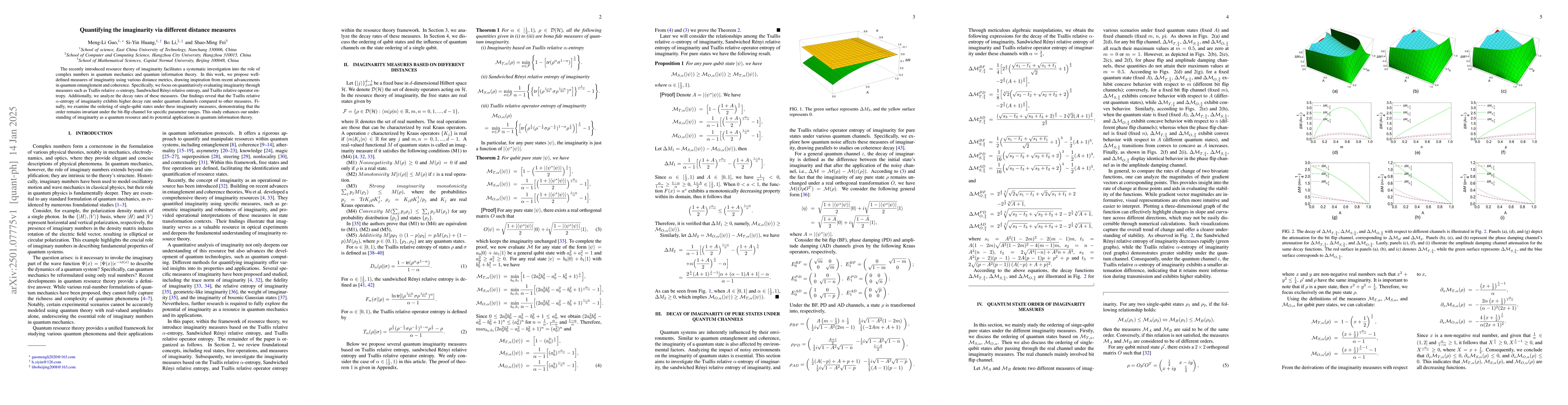 Thumbnail for Quantifying the imaginarity via different distance measures