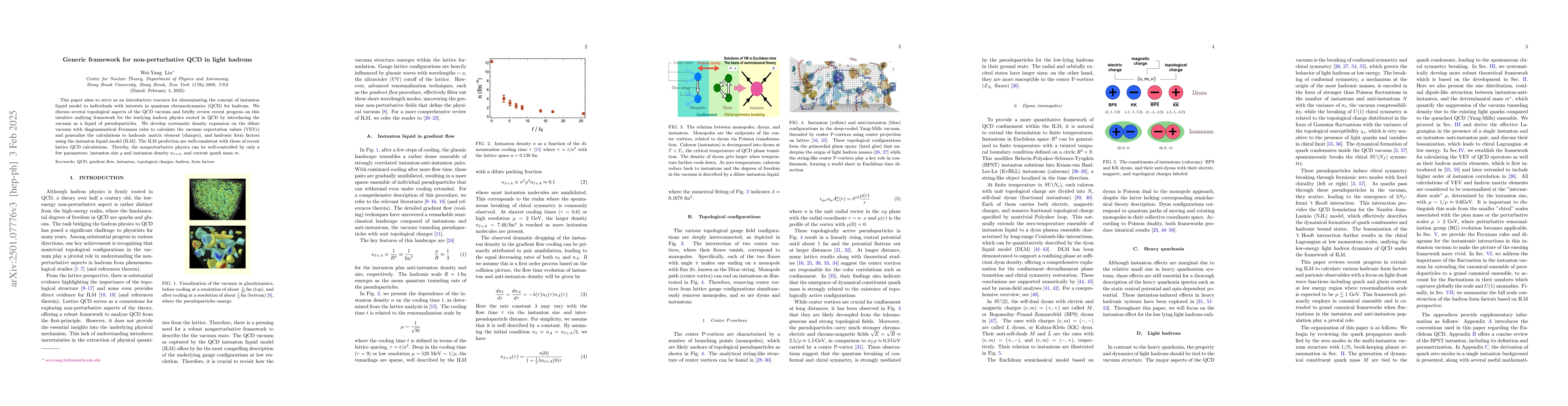 Thumbnail for Generic framework for non-perturbative QCD in light hadrons