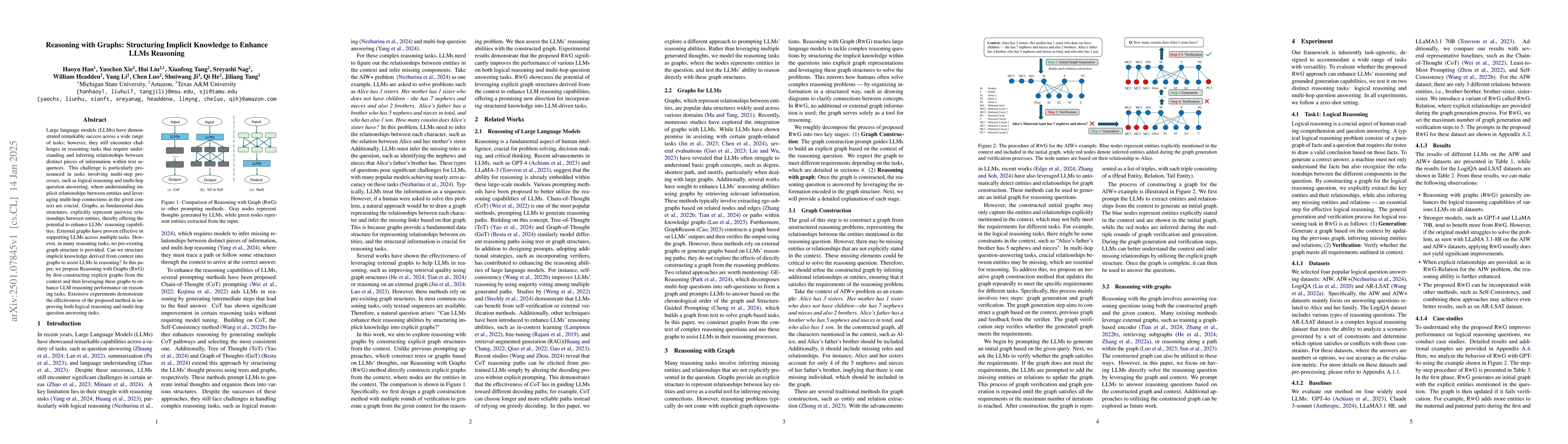 Thumbnail for Reasoning with Graphs: Structuring Implicit Knowledge to Enhance LLMs
  Reasoning