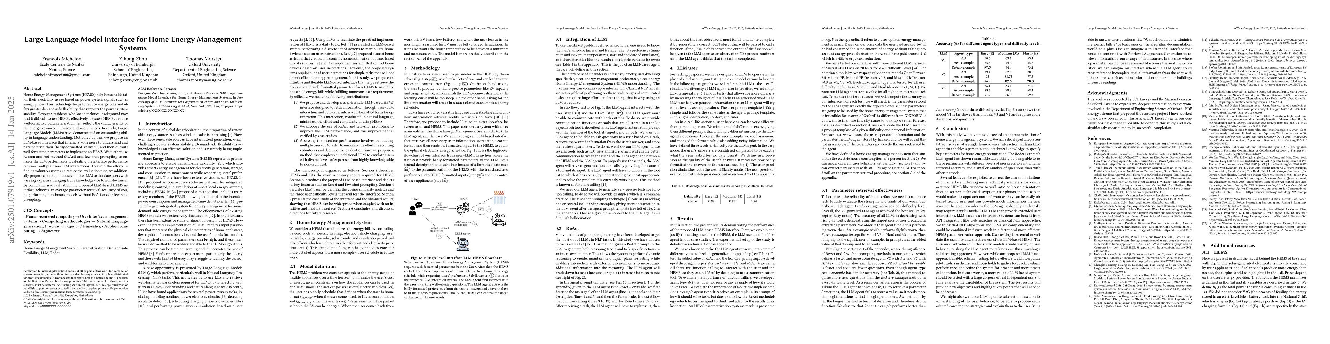 Thumbnail for Large Language Model Interface for Home Energy Management Systems
