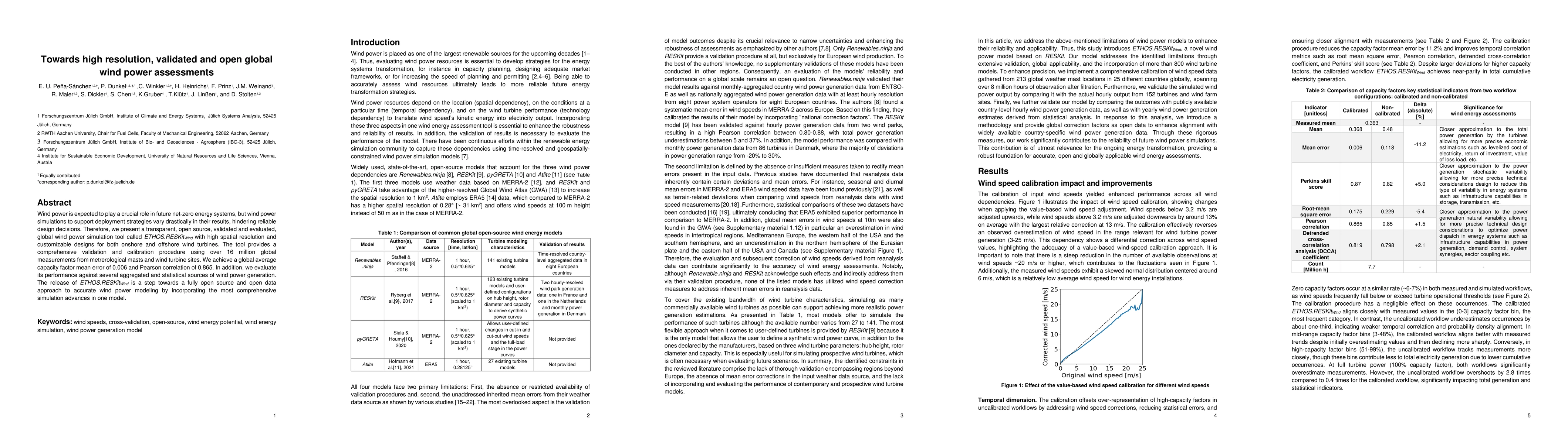 Thumbnail for Towards high resolution, validated and open global wind power
  assessments