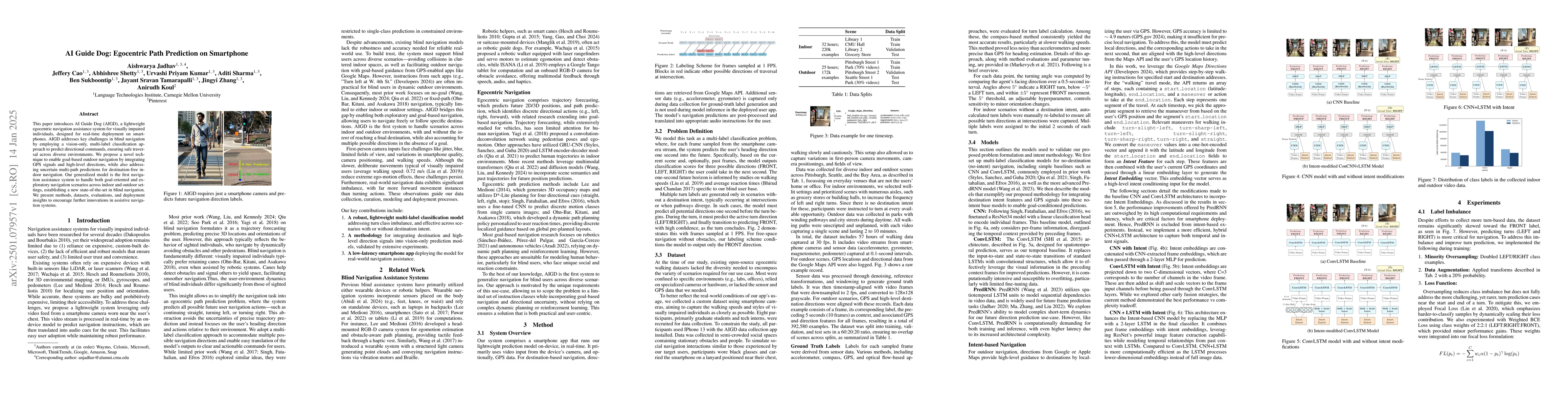 Thumbnail for AI Guide Dog: Egocentric Path Prediction on Smartphone