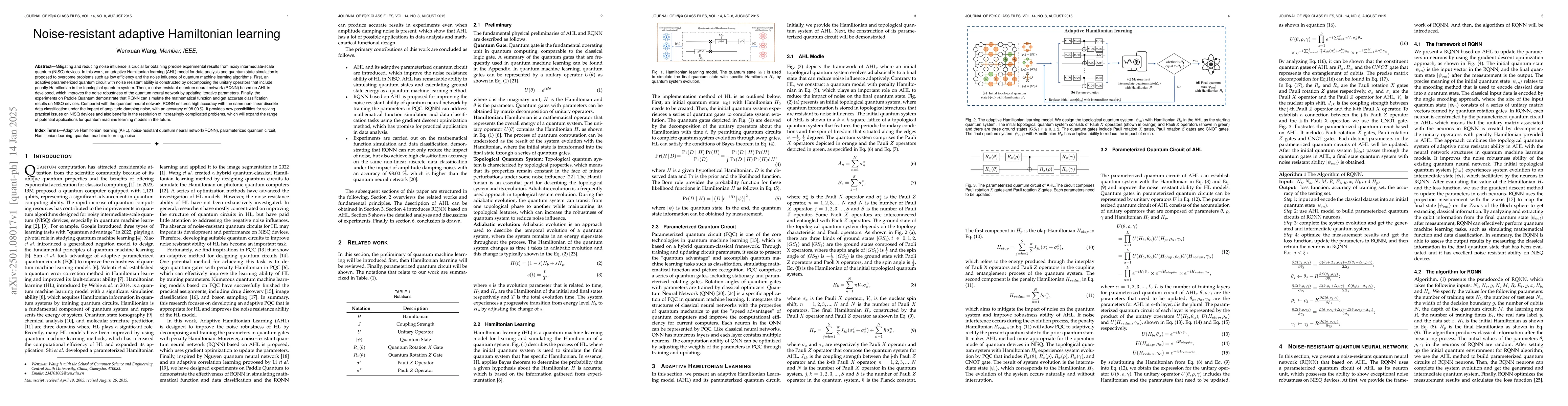 Thumbnail for Noise-resistant adaptive Hamiltonian learning