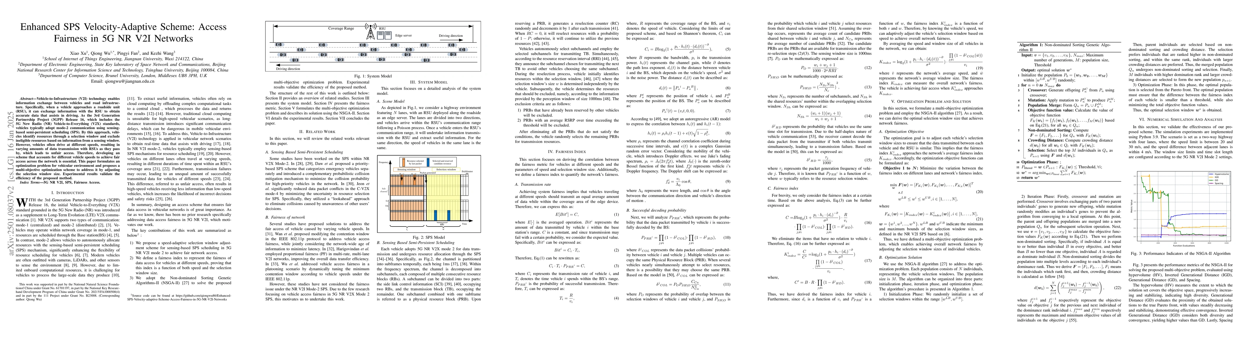 Thumbnail for Enhanced SPS Velocity-adaptive Scheme: Access Fairness in 5G NR V2I
  Networks