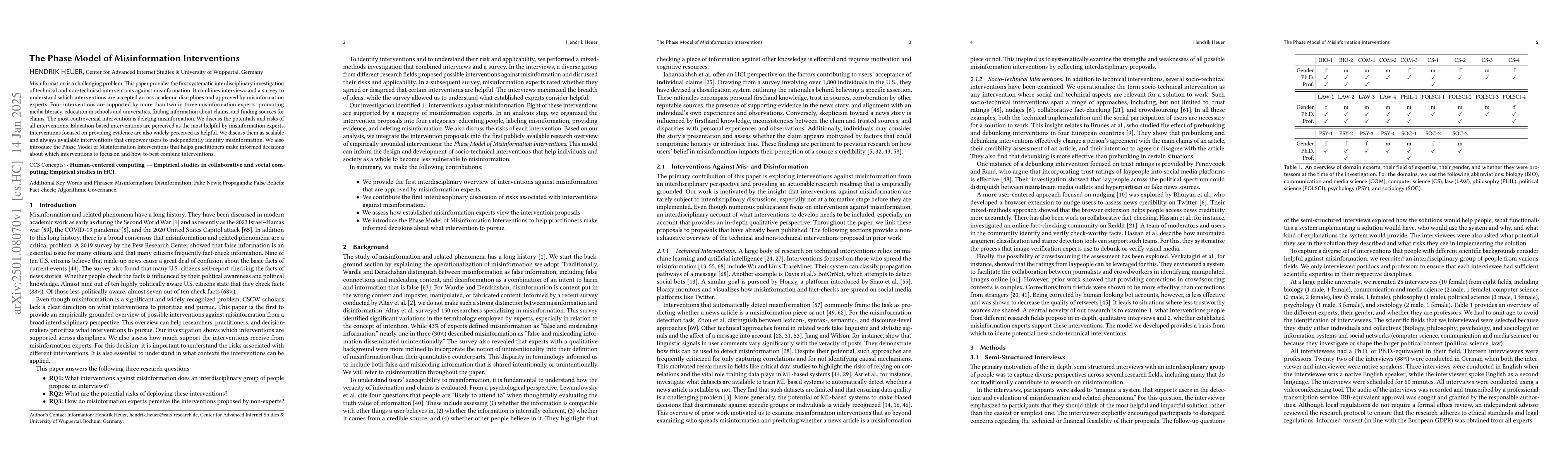 Thumbnail for The Phase Model of Misinformation Interventions
