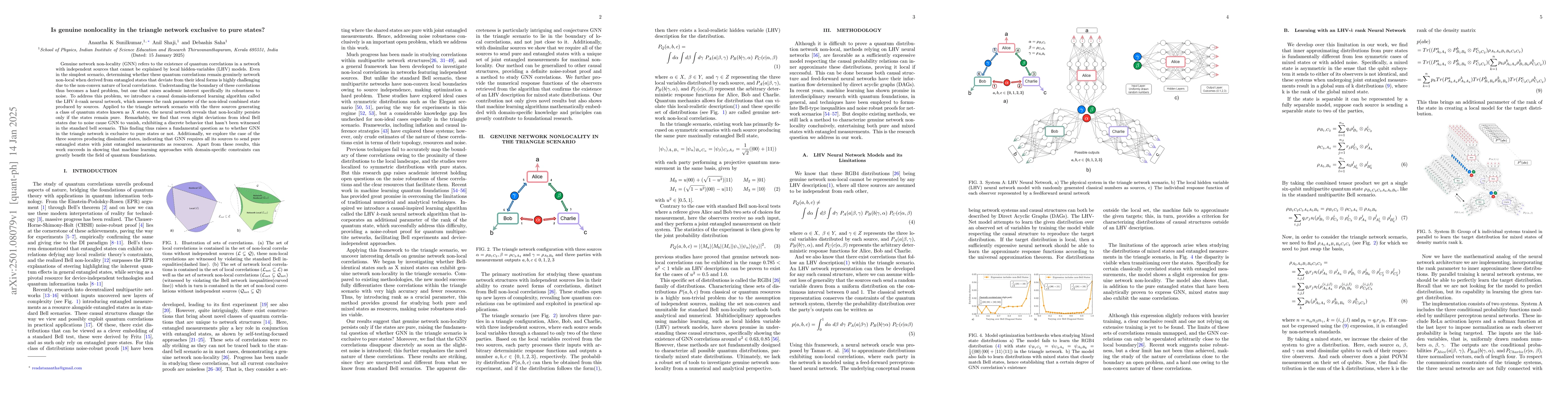 Thumbnail for Is genuine nonlocality in the triangle network exclusive to pure states?