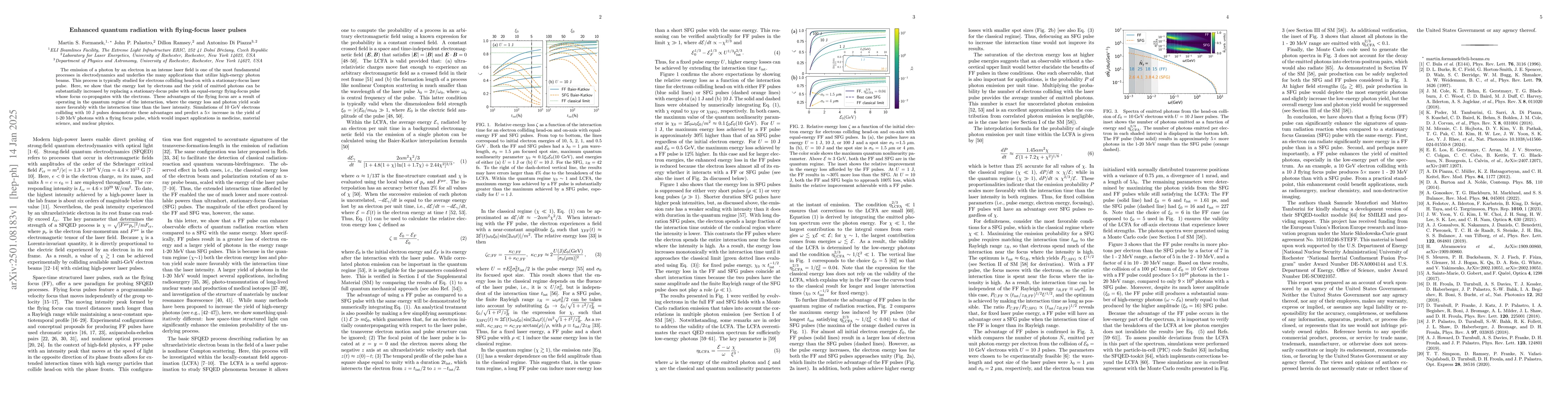 Thumbnail for Enhanced quantum radiation with flying-focus laser pulses