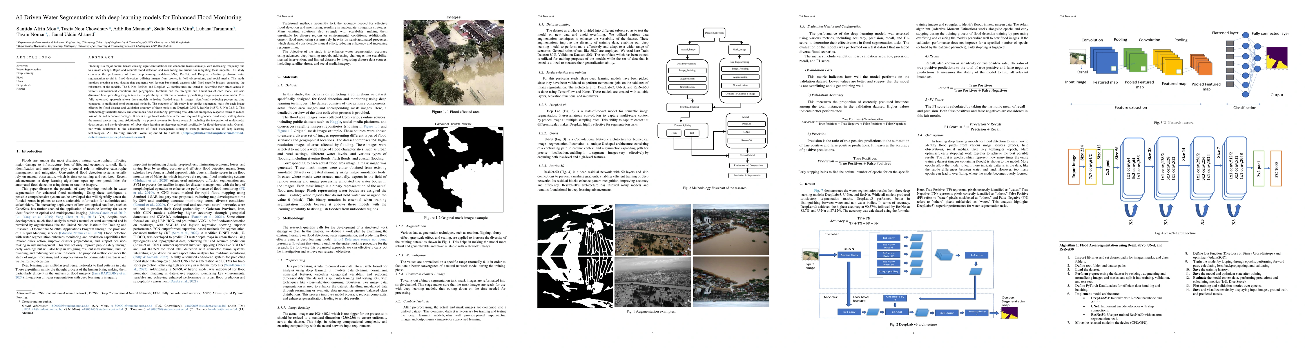 Thumbnail for AI Driven Water Segmentation with deep learning models for Enhanced
  Flood Monitoring
