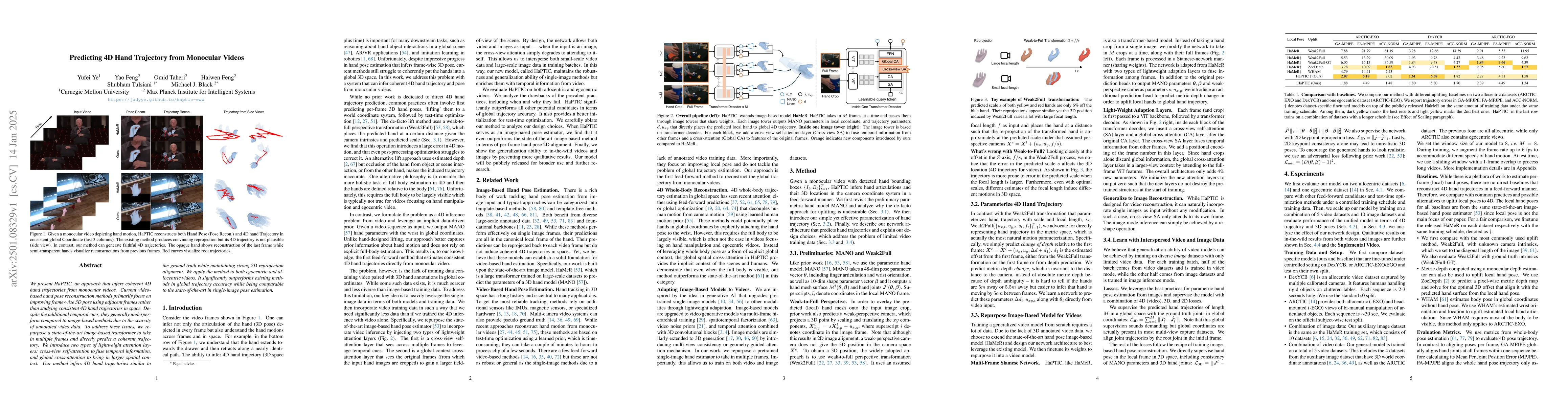 Thumbnail for Predicting 4D Hand Trajectory from Monocular Videos