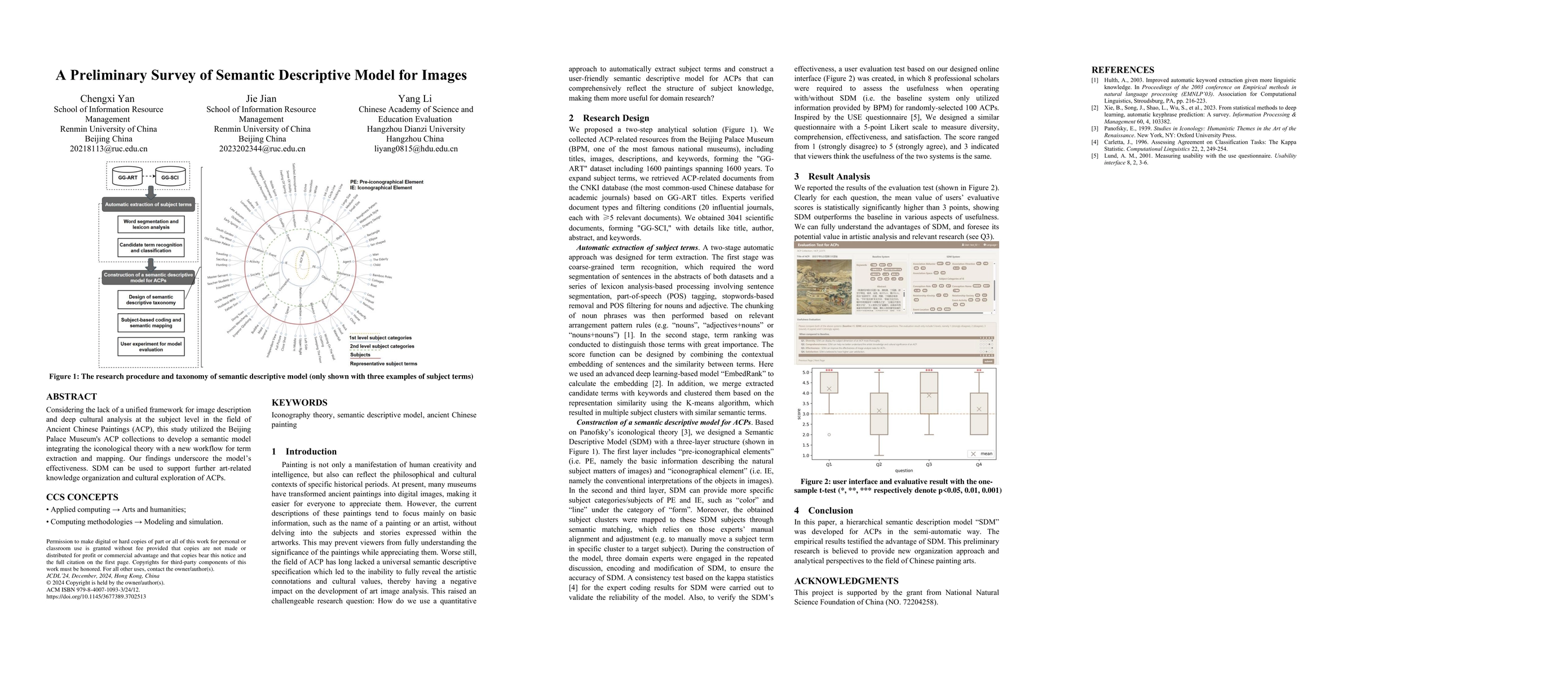 Thumbnail for A Preliminary Survey of Semantic Descriptive Model for Images
