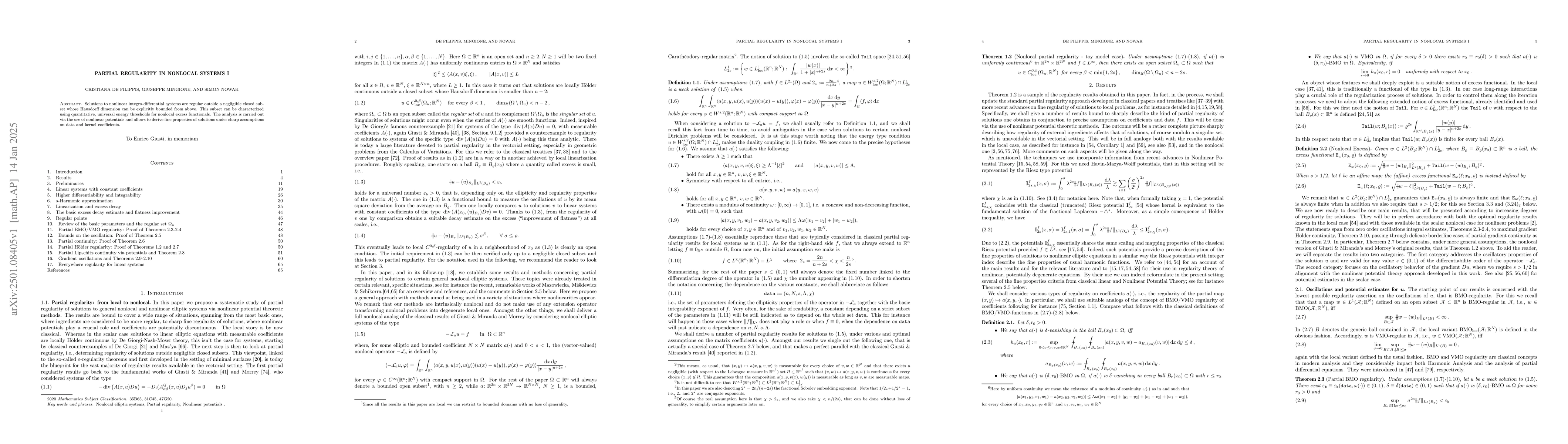 Thumbnail for Partial regularity in nonlocal systems I